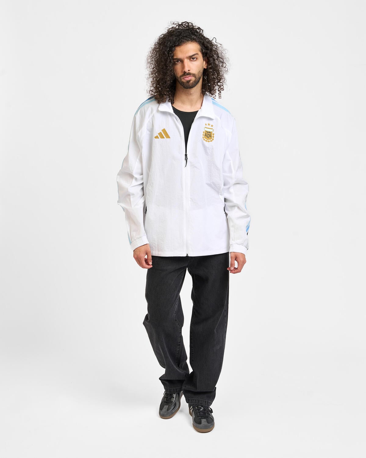 adidas Originals Argentina AFA Home Anthem Jacket | JZ6285 | AFEW